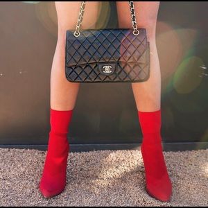 Steve Madden Red Booties